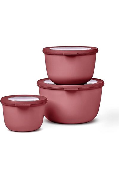 Mepal – Multi bowl Cirqula 3-piece set Nordic blue – 350, 750 and 1250 ml – F...