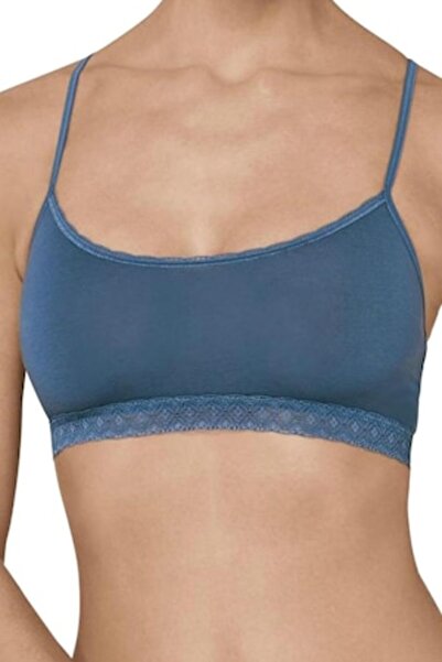 SLOGGI Bra, EverNew Lace Top, dark blue, XS