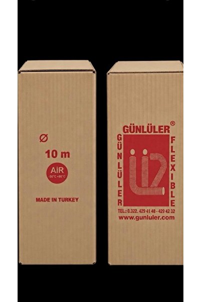 152 mm x 10 Metre Telli Esnek Alüminyum Boru