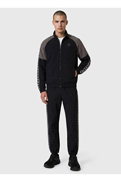 Champion 222010-KK001 Elastic Cuff Pants Siyah Erkek Sweatpant