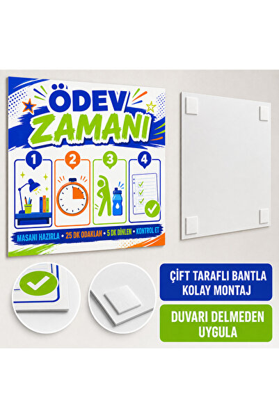 HiperAD Reklam Ödev Zamanı 25 Dakika Odaklan 5 Dakika Dinlen Ders Çalışma Rut...