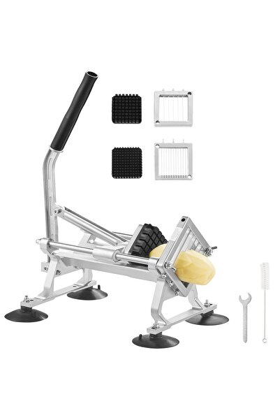 OMS Feliator manual pentru cartofi legume, fructe, Profesional, Inox/Aluminiu...