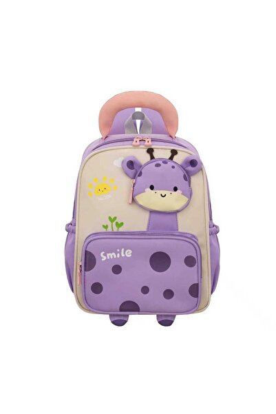 Generic Brand Rucsac Grădiniță și Creșă pentru Copii, Model Animale 3D, Imper...