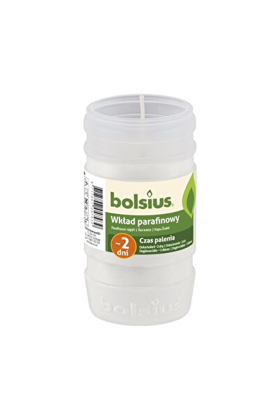 Bolsius Set 6 x Candela Rezerva cu Ulei Alb 2 Zile
