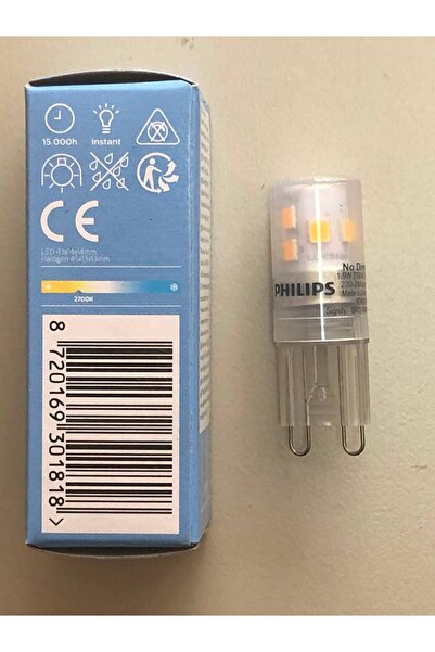 Philips 5 ADET COREPRO G 9 LED KAPSÜL 1.9W =25W 220 LÜMEN 2700K SARI