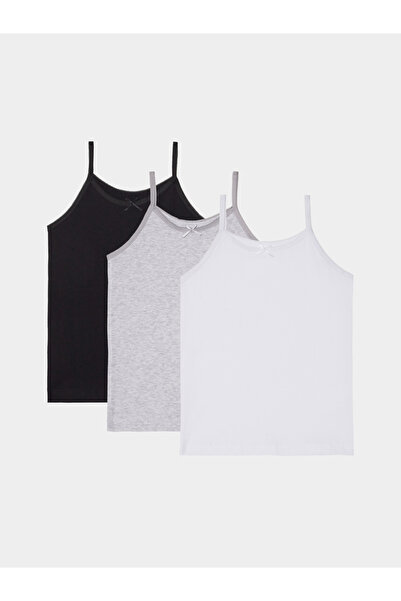 Styli Girls Pack of 3 - Cotton Knit Camisole