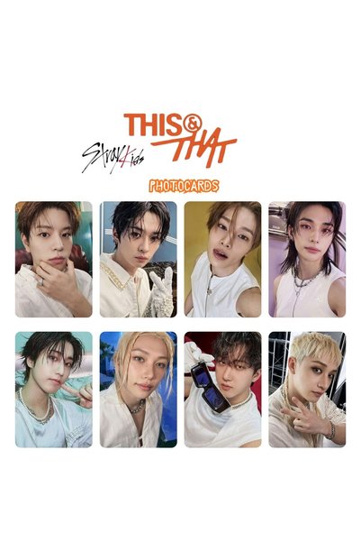 Kpop Dünyasi STRAY KIDS '' This & That '' TRUCK Ver. Photocards Set
