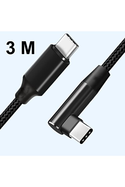 choice2 3M Nylon Braided 1/2/3M Cable 60W Type C To Type C Data Cord Fast Cha...