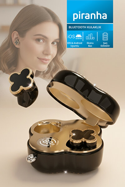 Piranha 9990 TWS Bluetooth Kulak İçi Kulaklık | Mikrofonlu | Şarjlı | iOS/And...