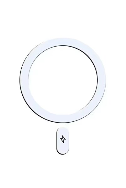 Choice6 1 White 1/5PCS Magnetic Sticker Metal Ring for Magsafe Wireless Charg...
