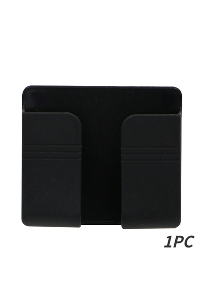 Choice1 1PCS-Black 1-8pcs Wall Mounted Phone Storage Box Multifunction Punch ...