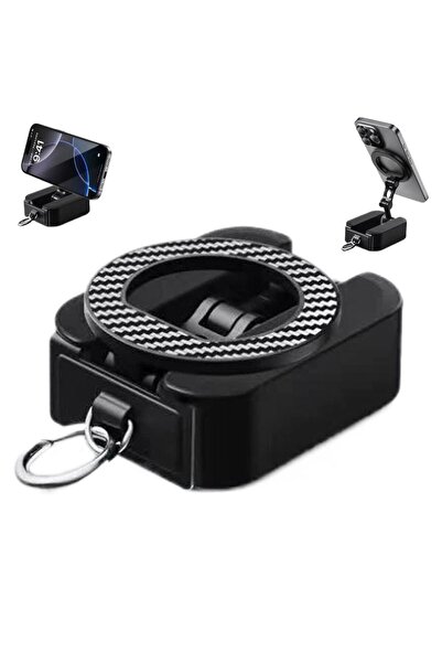 Choice1 A 3 in 1 Magnetic Phone Stand Foldable Phone Holder for Gym Travel Ad...