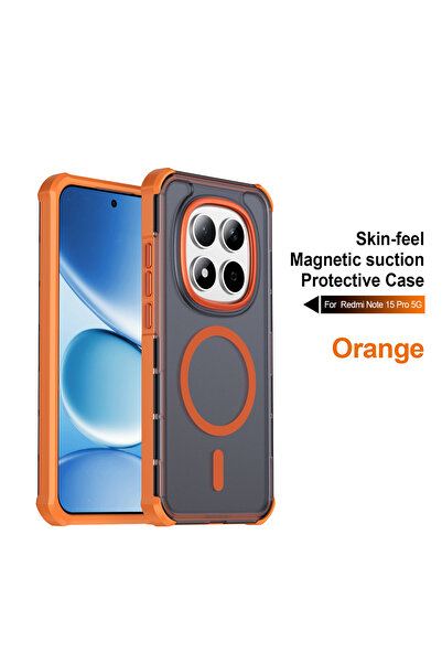 Choice8 Redmi note 15 pro+ 5g Orange Original Shockproof For Magsafe Magnetic...