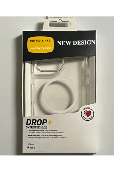 Choice7 For iPhone 15ProMAX Clear NO LOGO Ott Anti-drop Protection Case Box f...