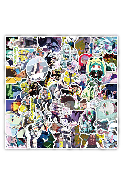 Choice 50X2-100Pcs 50/100PCS Cartoon Anime Cyberpunk Edgerunners Graffiti Sti...
