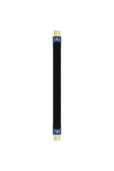 Choice 13cm black 240W 40GB Short USB C to USB C Cable Fast Charging Type C C...