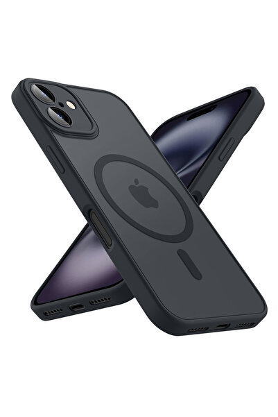 Choice23 iphone 11 black Luxury Magnetic Matte Translucent Case For iPhone 11...