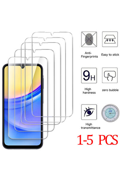 Choice18 Galaxy A16 5 Pcs 1-5 Pcs Tempered Glass Full Cover Screen Protector ...