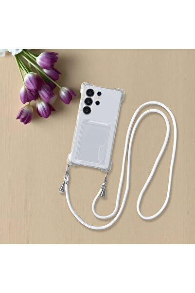 Choice3 Galaxy S26 Ultra white lanyard Detachable Lanyard WithID Card/Bank Ca...