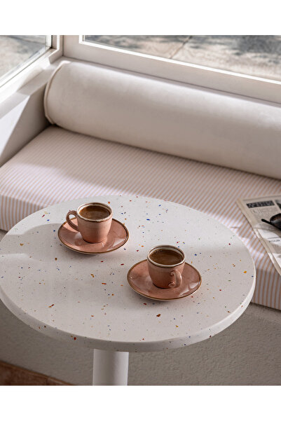 Madame Coco Set de cești de cafea Pacis pentru 2 persoane, 4 piese - Terra Co...