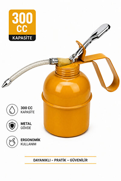 YANARLAR DMAX 300 CC Metal Yağdanlık El Tipi Manuel Yağlama Pompası
