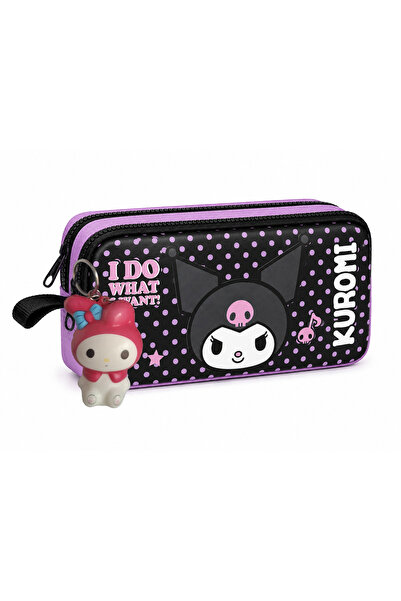 Hobidehobi Kuromi Squishy Pencil Case-New
