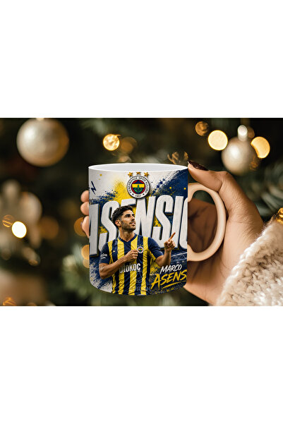 Evion Marco Asensio Yellow Navy Blue Fan Trophy – Football Player Themed Yell...
