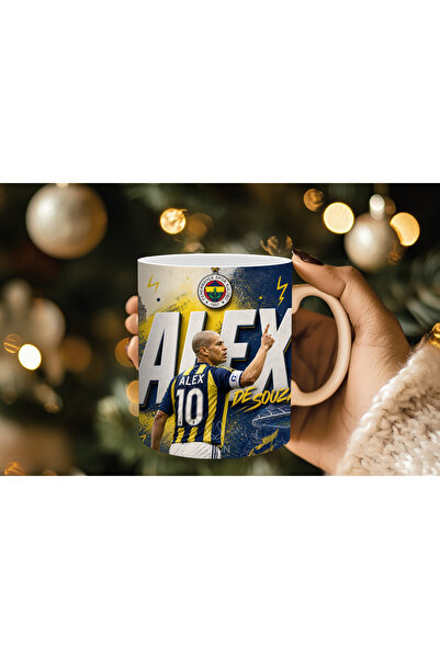 Evion Alex De Souza Yellow Navy Blue Fan Trophy – Football Player Themed Yell...