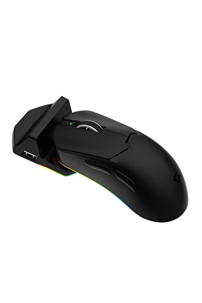gameagle Tracker Pro RGB Kablosuz2.4Ghz+Bluetooth+Kablolu+Dock Şarj İstasyonl...