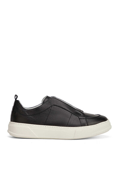 Tergan Siyah Hakiki Deri Erkek Sneaker - E26I1AY57748-A41