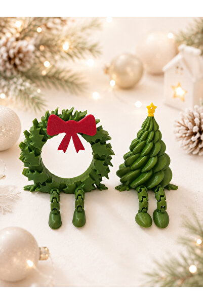ARPAT NEXT Christmas Ornament 2 Pieces. Feet Are Moving