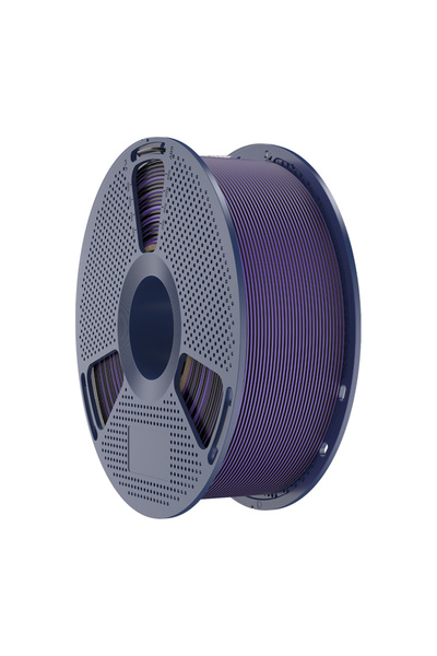 Sunlu Filament PLA+ Mătase Bicolor pentru Imprimantă 3D 1.75mm 1kg Negru/Mov