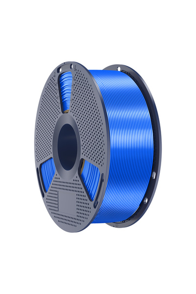 Sunlu Filament PLA+ Silk pentru imprimantă 3D, 1.75mm, 1kg, Albastru
