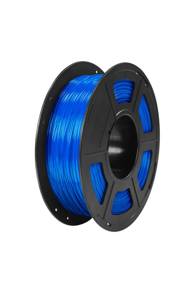 Anycubic Filament TPU pentru imprimantă 3D, 1.75 mm, 1 kg, Albastru transparent