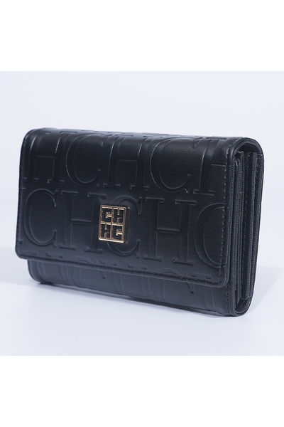 Carolina Herrera CHCH Women Fashion Embossed Shoulder Bag PU Leather Crossbod...