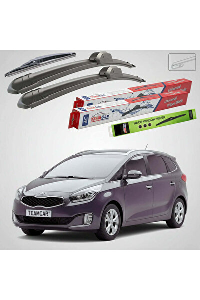 TEAMCAR Wipers Kia Carens IV RP 2013-present | Front and Rear Flat Set – Team...