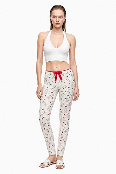 HAKKE Milan Rabbit Patterned Pajama Bottoms