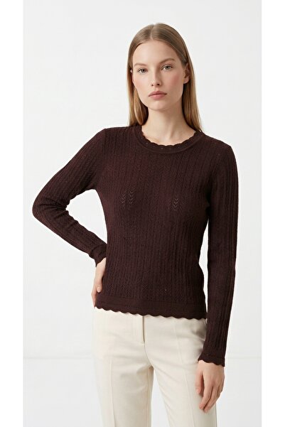 fujya Elitli Basic Triko Crop Top