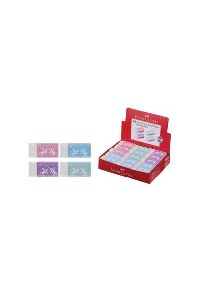 Faber Castell Şövalye Silgi Pastel Dust-Free - 30 Adet