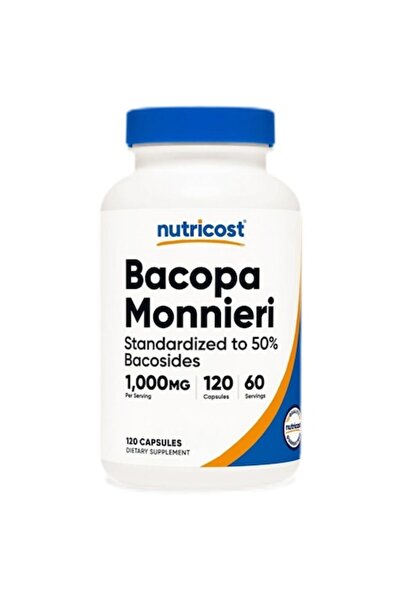 Nutricost Bacopa Monnieri 500 mg, 120 capsule Supliment alimentar