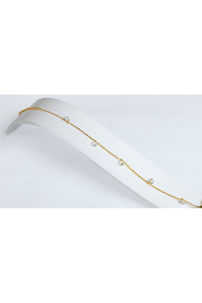 OEM Bραχιόλι Ασημένιο Επιχρυσωμένο Με Ζιργκόν Silver925