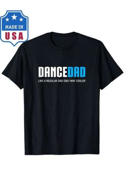 k222 تي شيرت هدية عيد الأب مضحك ولطيف من Dance Dad