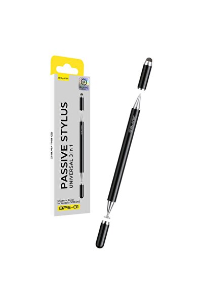 Blavec BPS-01 Παθητική Γραφίδα Καθολική 3 σε 1 (BPS01-UB) - Μαύρο - MT83421