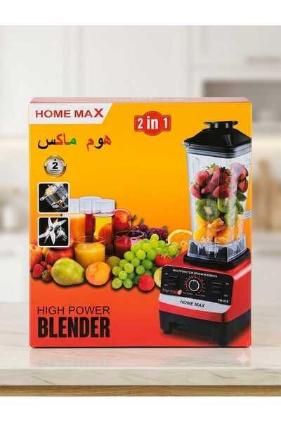 HOMEMAX HOME MAX 2-in-1 High Power Professional Blender with 2L Jar and Grind...