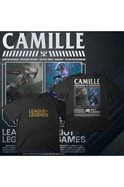 EZ Design League of Legends -Camille- Printed Oversize T-Shirt