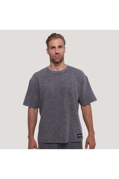 GymBeam Tricou Gri Spălăcit Persistence S