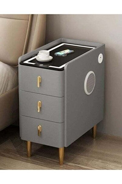 Generic Smart Bedside Table Bedroom Bedside Cabinet with drawers Nightstand, ...