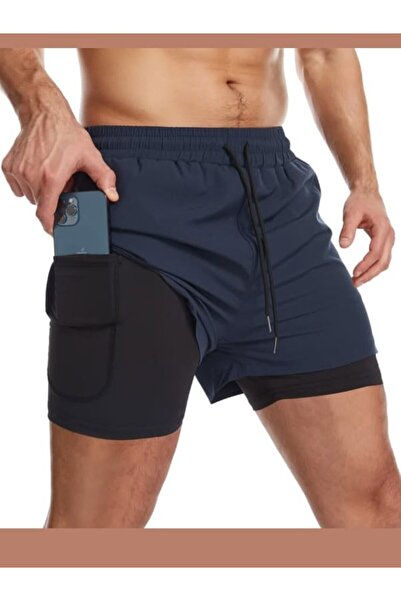 Award Fashion Men's Quick Dry Fitness Training Halısa Short Tights Outdoor Sh...