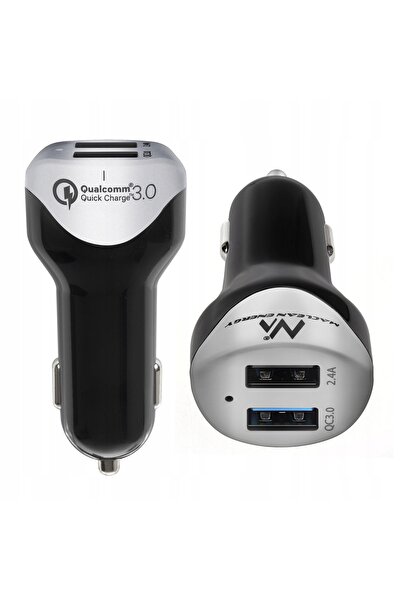 Maclean Energy Încărcător rapid de mașină USB QC 3.0 pentru telefon, puternic...