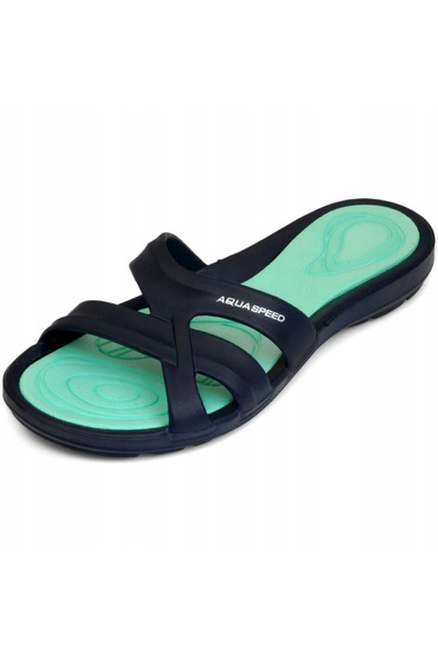 NO BRAND Șlapi Aqua Speed albastru Panama mărime 41
